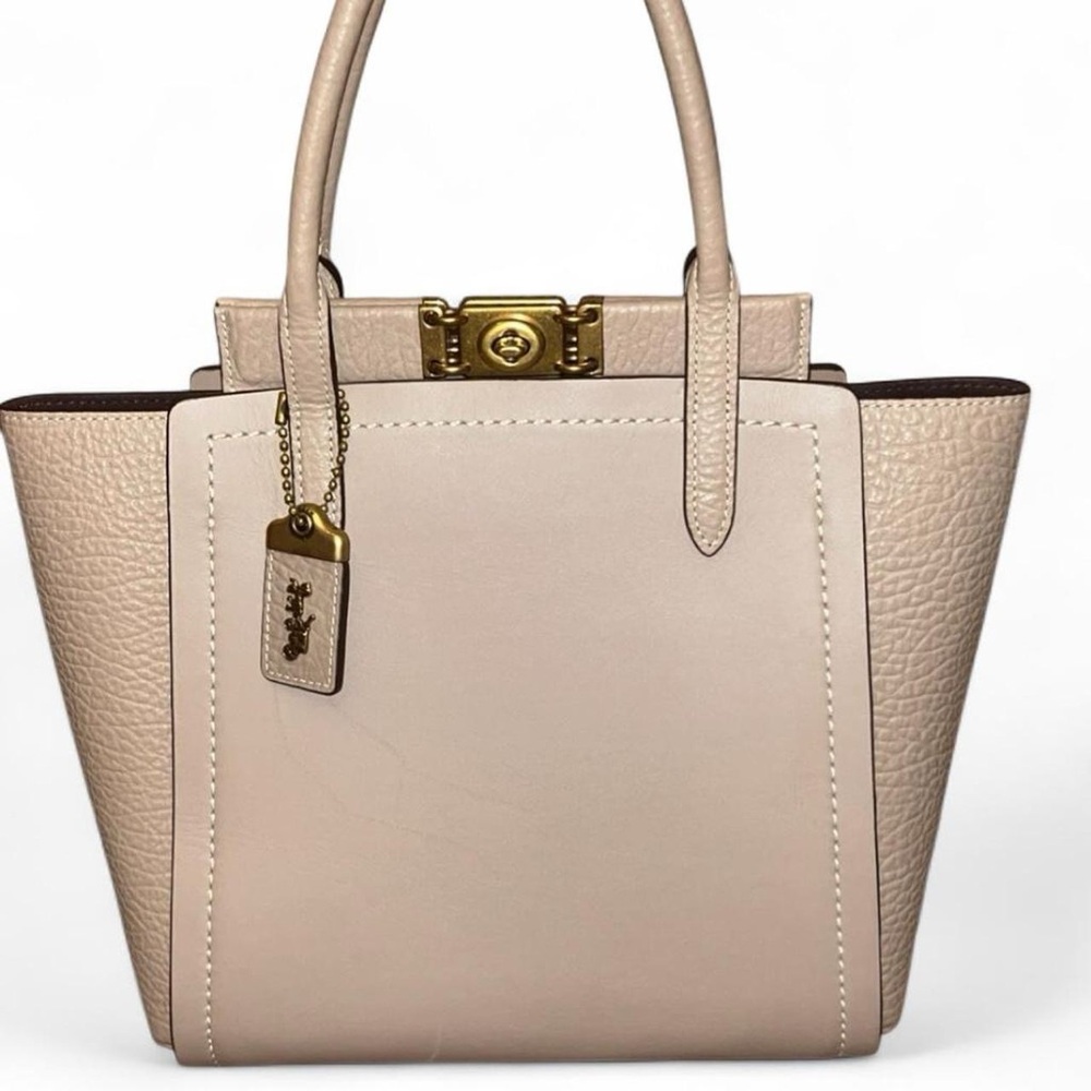 Coach 1941 Troupe Tote in Beechwood Pebble Leather - Style 79468
